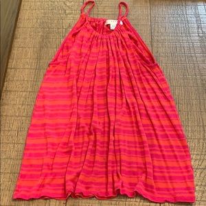 Hot pink & orange top